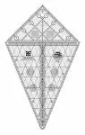 Alaska Ruler - Creative Grids Non Slip Ruler Cgrlbq1 1