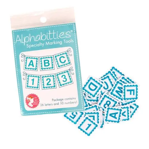 Alphabitties  Stock Number: Ise 707 Alphabitties Blue Ise 707 Its Sew Emma#1 1