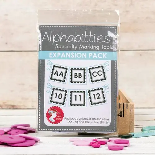 Alphabitties    Stock Number: Ise 757 Alphabitties Expansion Pack Gry Ise 757 Its Sew Emma#1 1