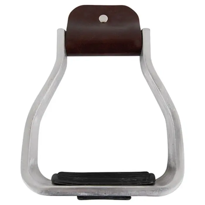 Aluminum Bell Stirrup Wide 2" 1