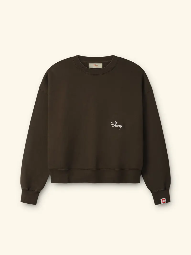American Classic Crewneck (Chocolate) 1