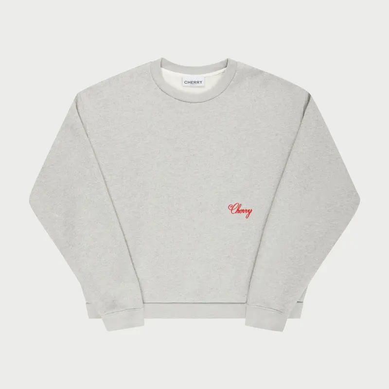 American Classic Crewneck (Heather Grey) 1
