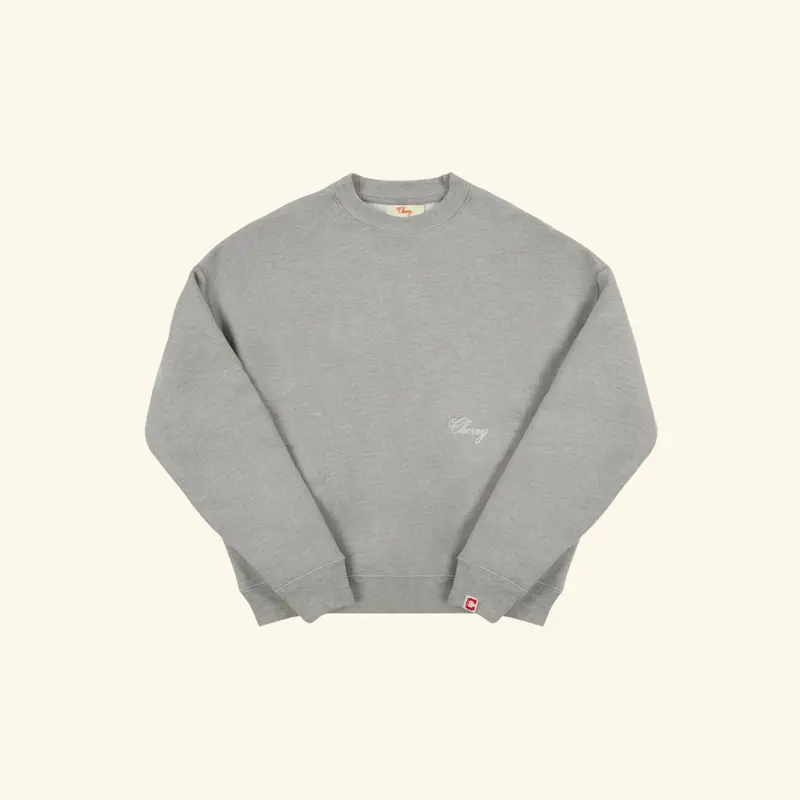 American Classic Crewneck (Heather Grey) 1