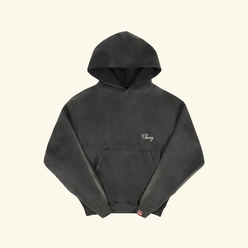 American Classic Hoodie (Sun Faded Black) 1