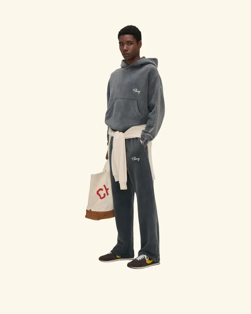 American Classic Hoodie (Sun Faded Black) 4