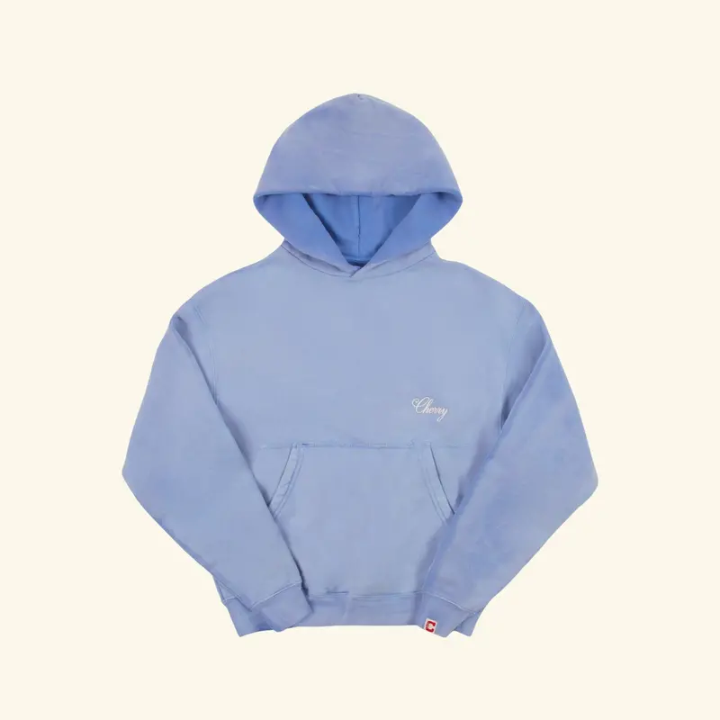 American Classic Hoodie (Sun Faded Blue) 1