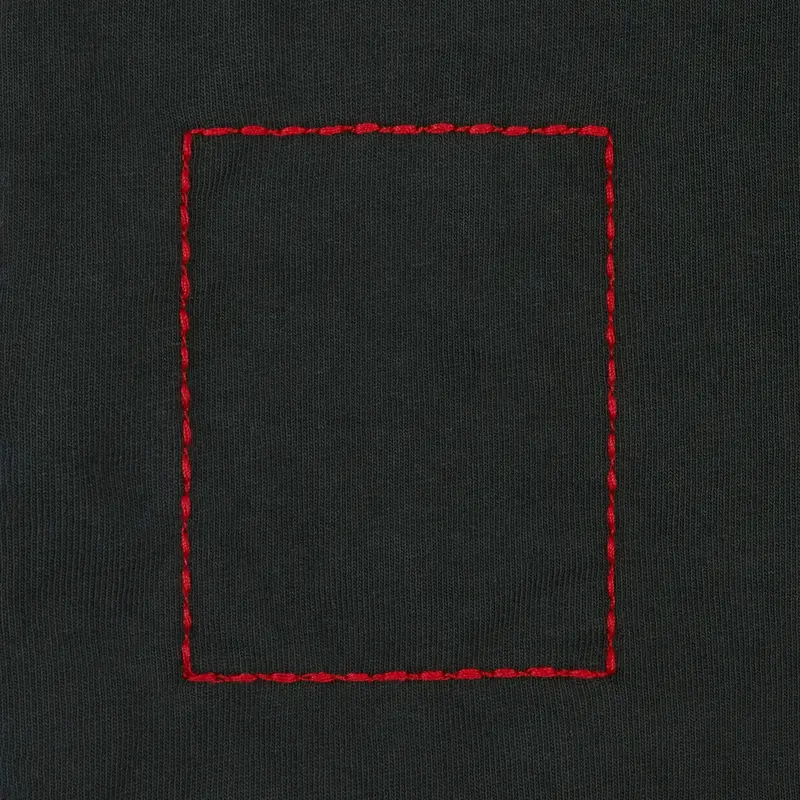 American Classic Pocket L/S T-Shirt (Vintage Black) 3
