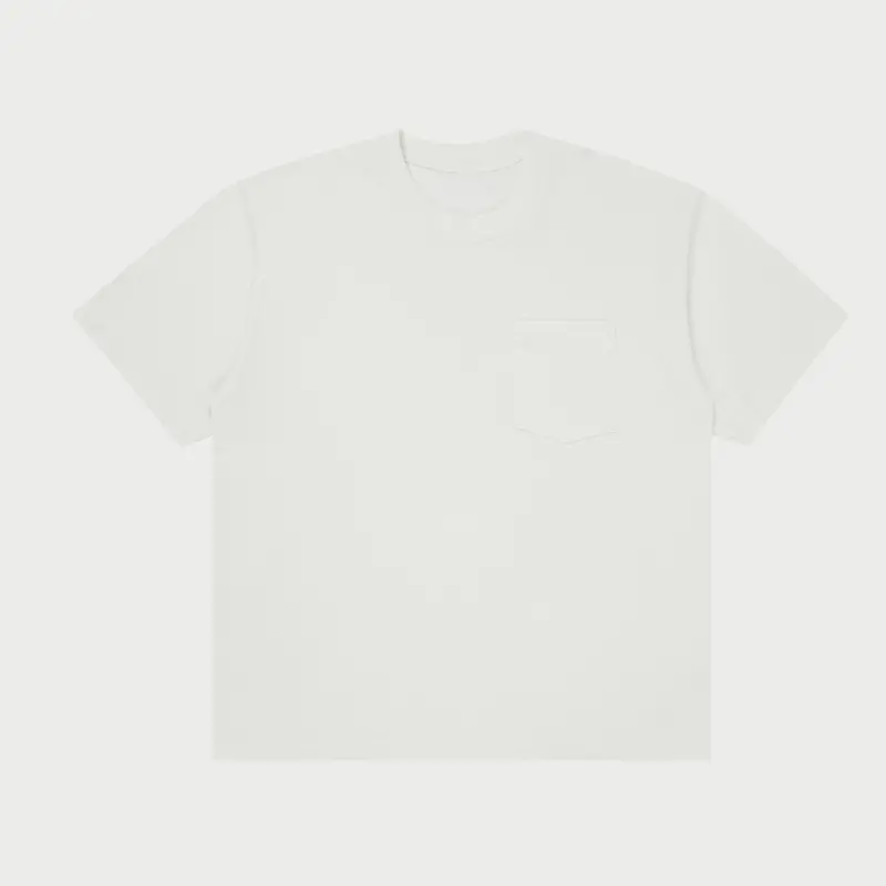 American Classic Pocket Tee (White) 1