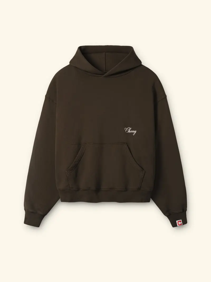 American Classic Pullover Hoodie (Chocolate) 1