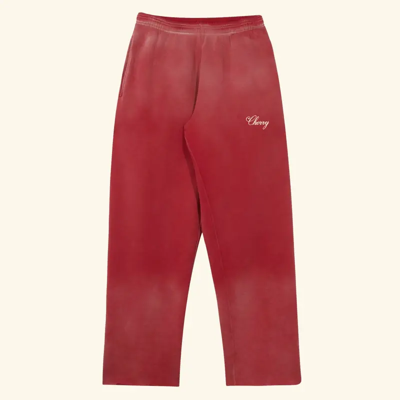 American Classic Raw Sweatpants (Cardinal) 1