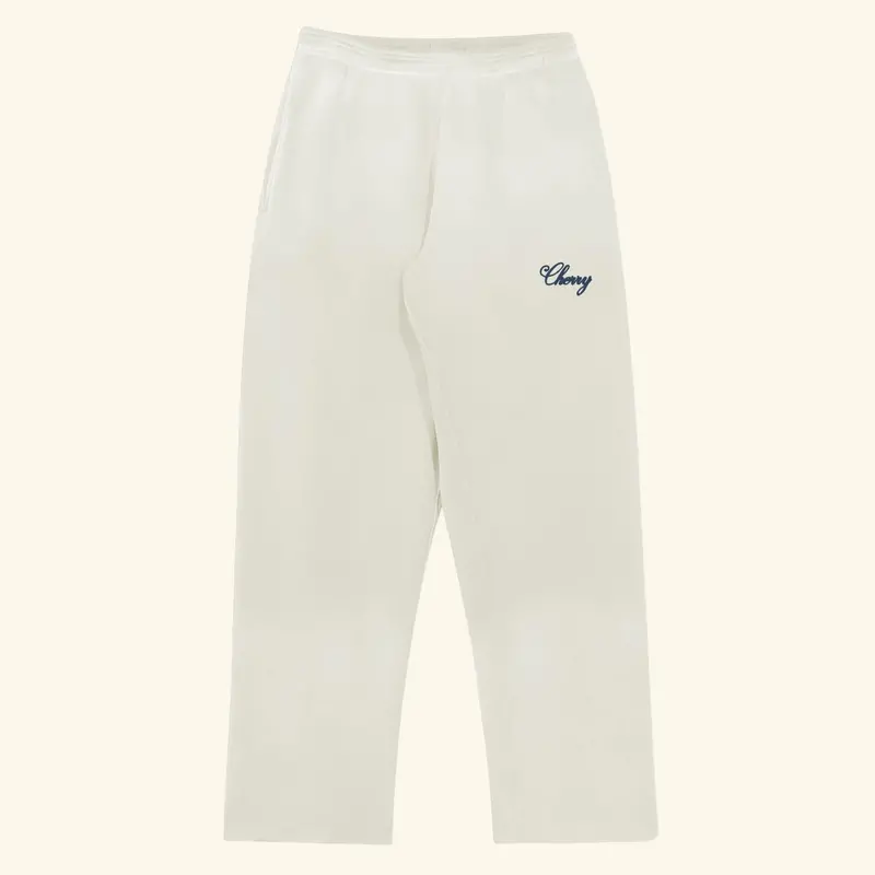 American Classic Raw Sweatpants (Cream) 1