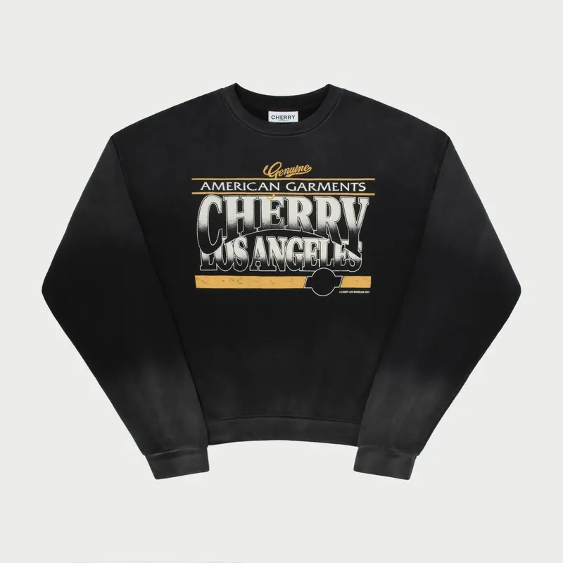 American Garments Crewneck (Vintage Black) 1