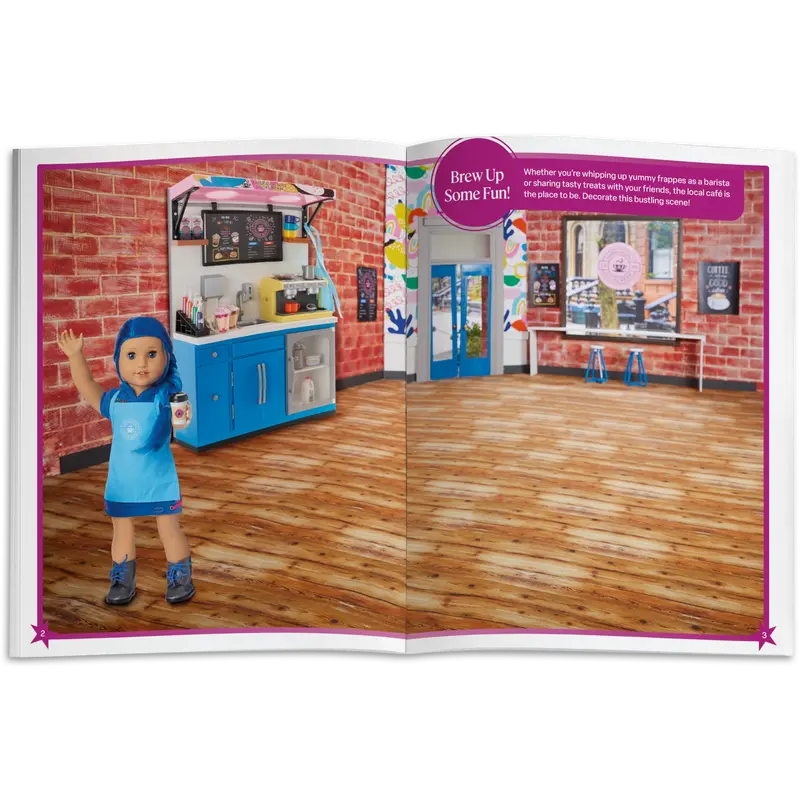 American Girl® Create Your World Sticker Book 2