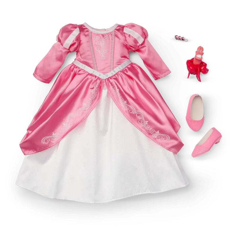 American Girl® Disney Princess Ariel Castle Ball Gown, Sebastian & Accessories For 18-Inch Dolls 1