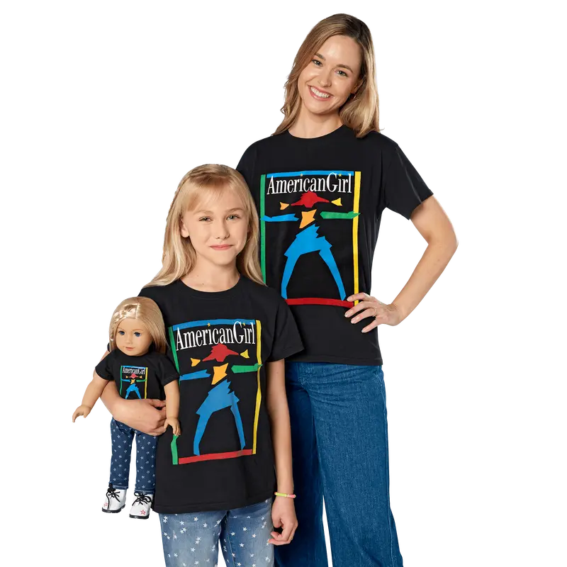 American Girl Today™ Tees For Adults, Girls & 18-Inch Dolls (Historical Characters) 1