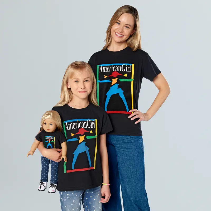 American Girl Today™ Tees For Adults, Girls & 18-Inch Dolls (Historical Characters) 2