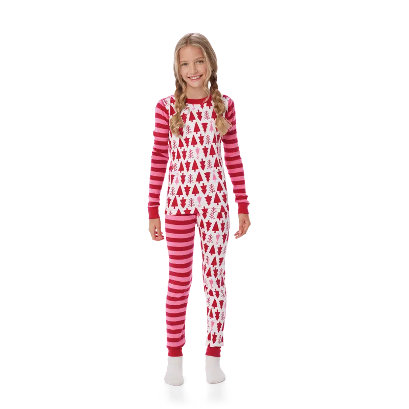 American Girl® X Hanna Andersson Holiday Treetops Pajamas For Little Girls & Girls 1