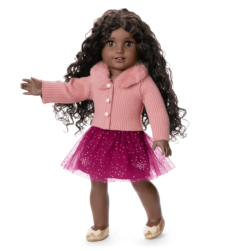 American Girl® X Janie And Jack Twinkling Tulle Skirt For 18-Inch Dolls 2