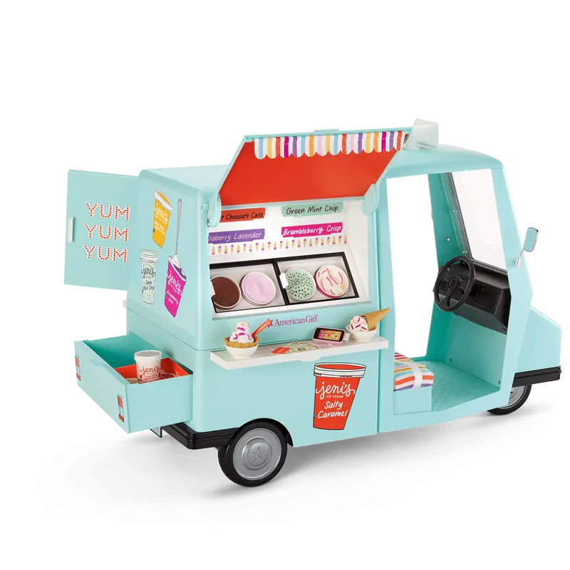 American Girl® X Jeni's Full Of Flavor Ice Cream Truck For 18-Inch Dolls 1