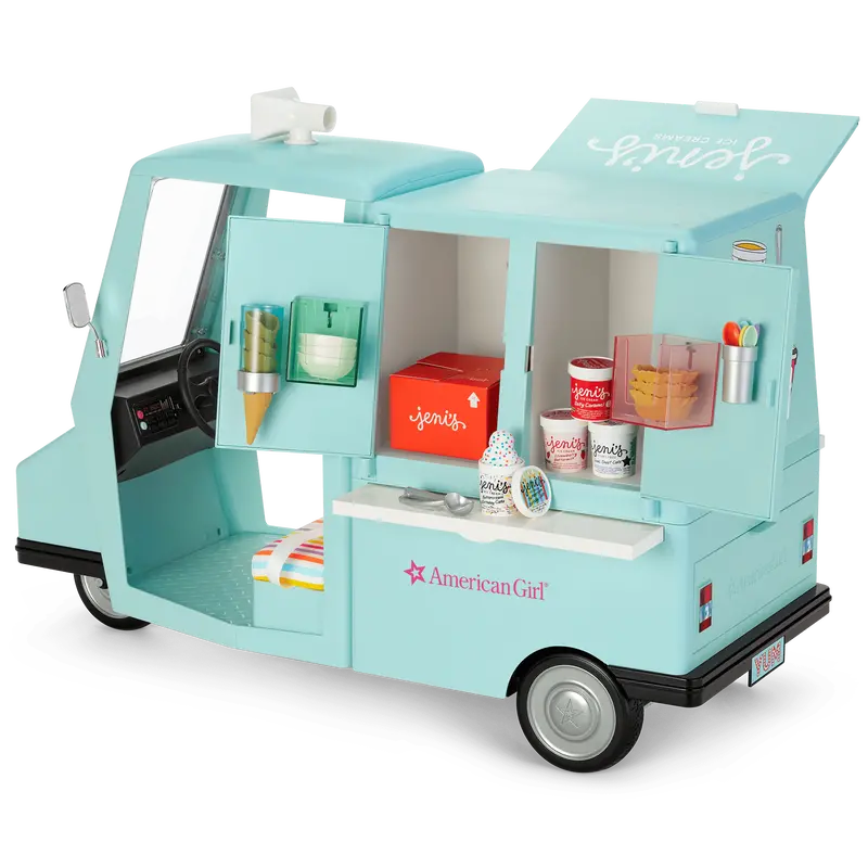 American Girl® X Jeni's Full Of Flavor Ice Cream Truck For 18-Inch Dolls 2