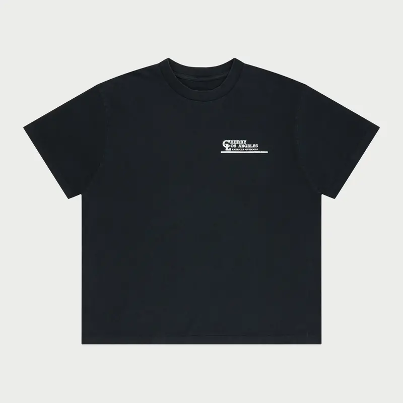 American Outdoorsman Boxy Tee (Black) 1