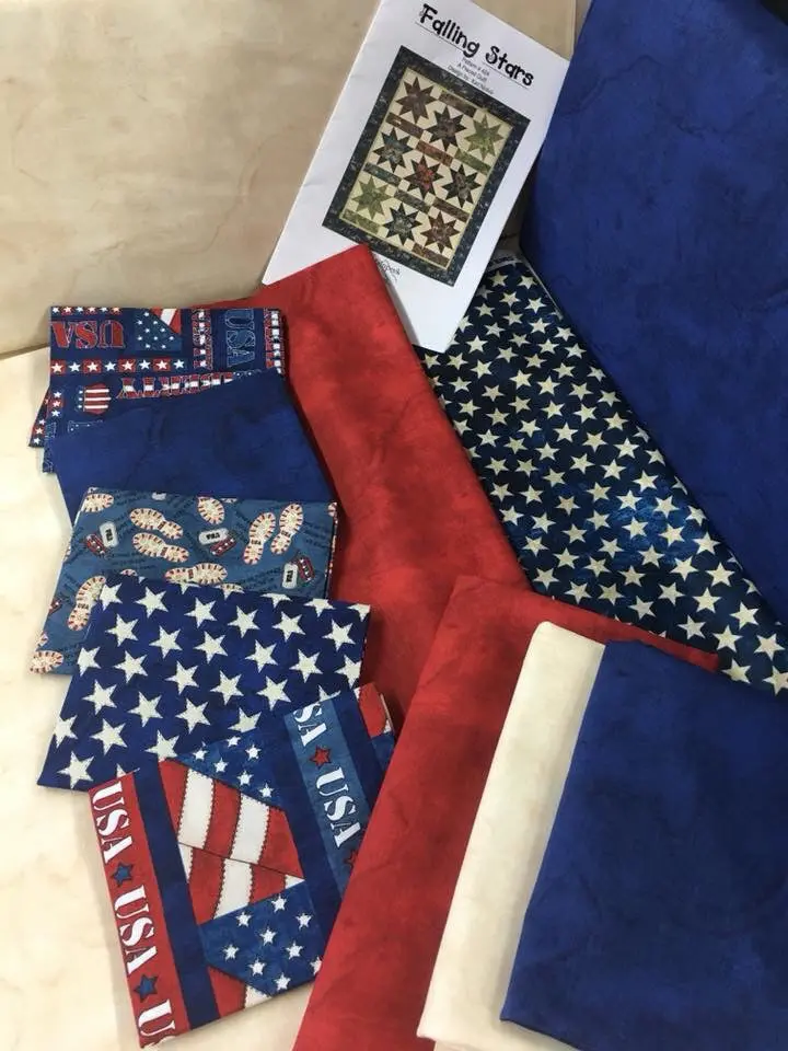 American Stars Kit Size 61 X 73.  Throw 1