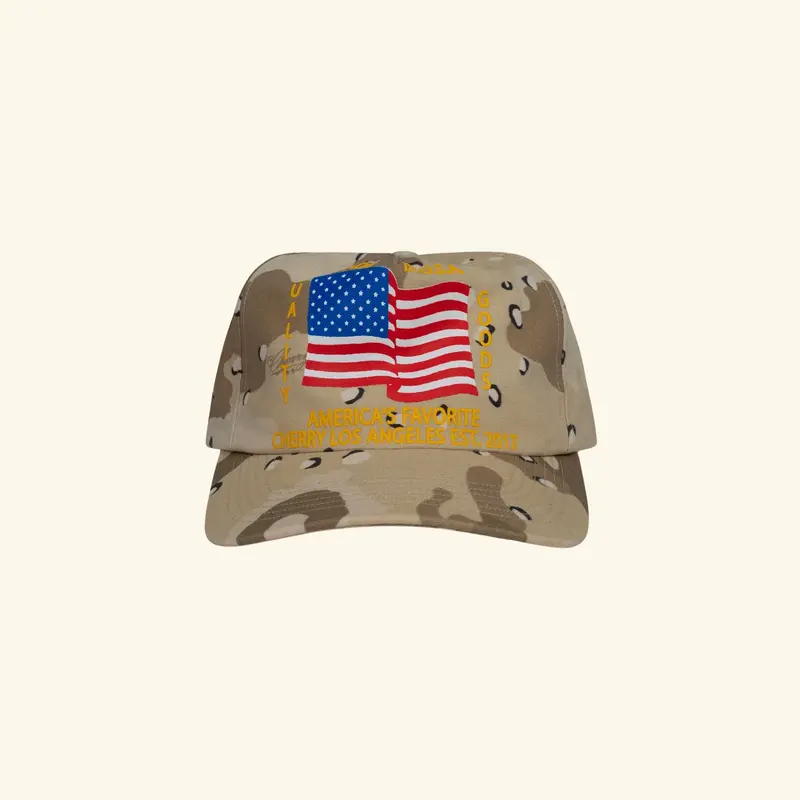 America's Favorite 5 Panel Hat (Desert Camo) 1