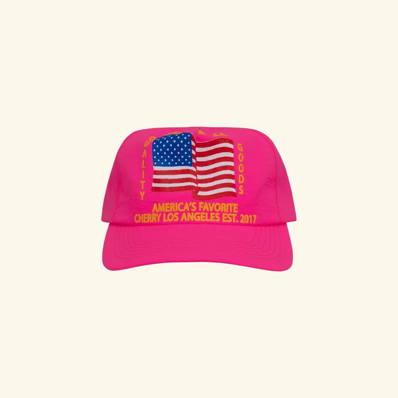 America's Favorite 5 Panel Hat (Fuchsia) 1