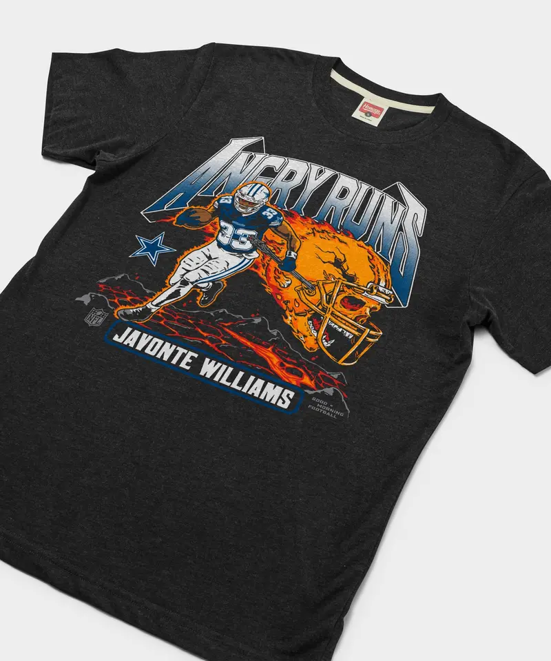 Angry Runs 2025 Cowboys Javonte Williams 2