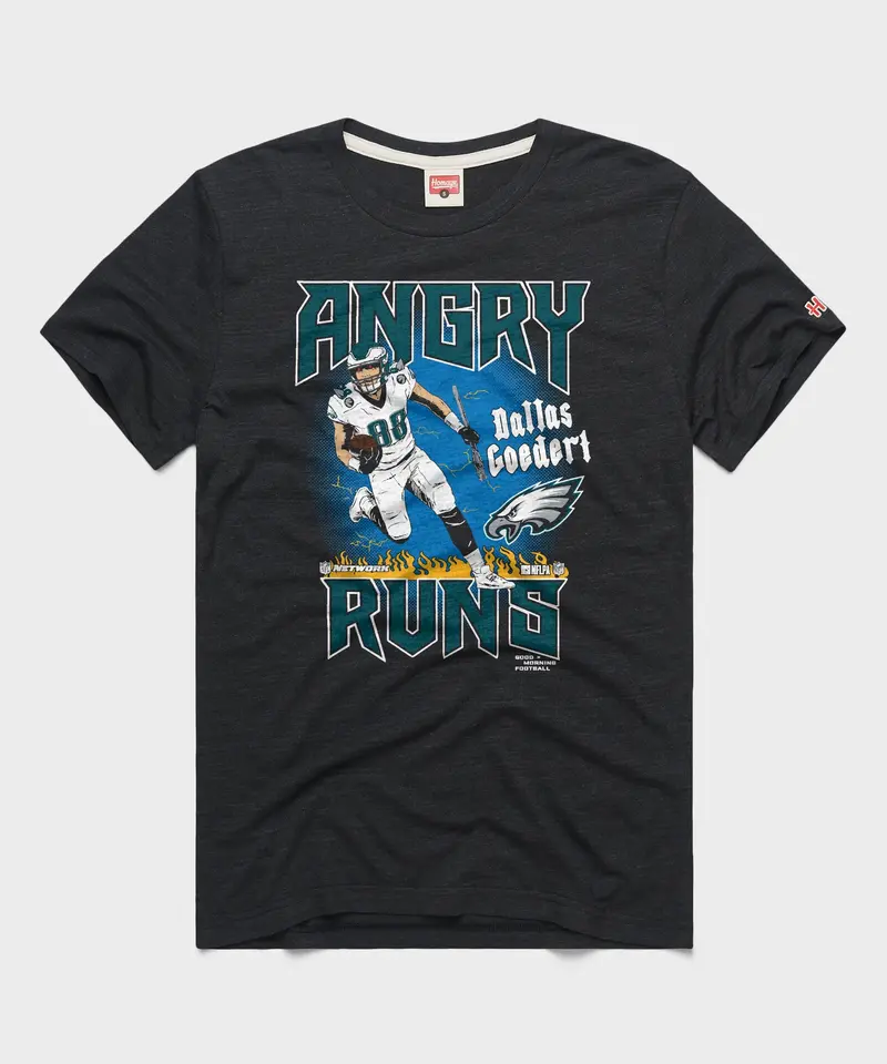 Angry Runs Eagles Dallas Goedert 1