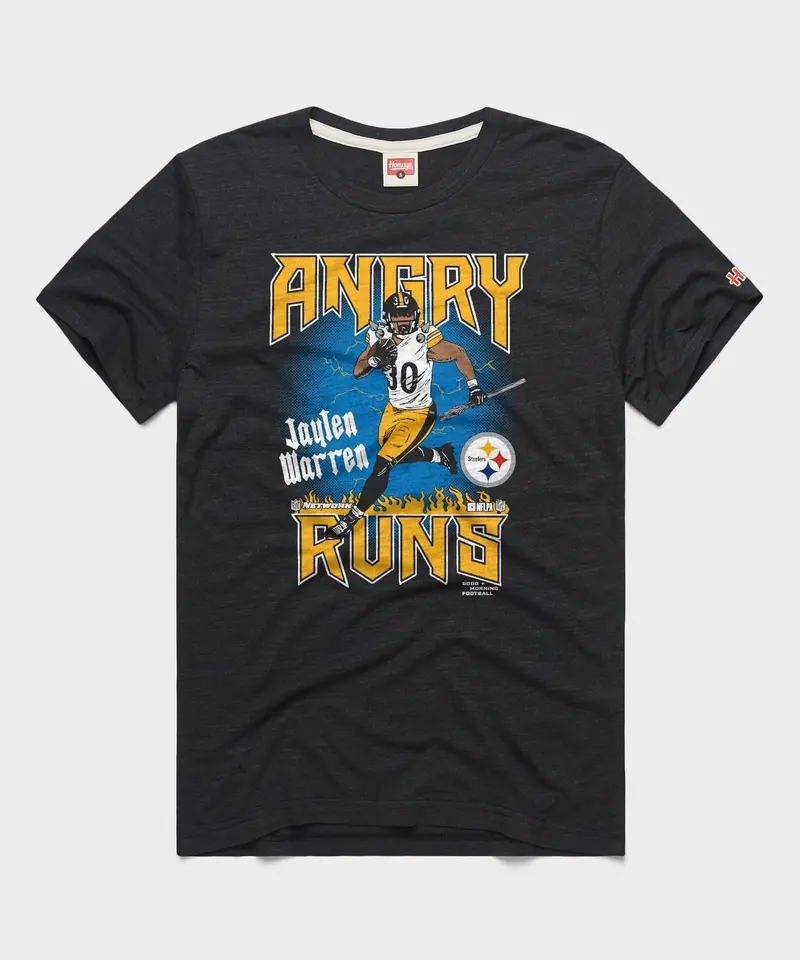 Angry Runs Steelers Jaylen Warren 1