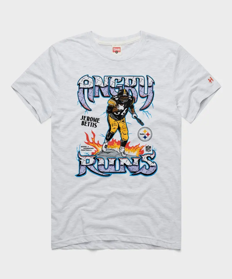 Angry Runs Steelers Jerome Bettis 1