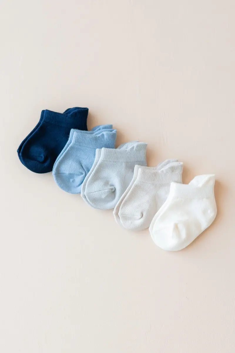 Ankle Socks Combo 5-Pack In Cool 1