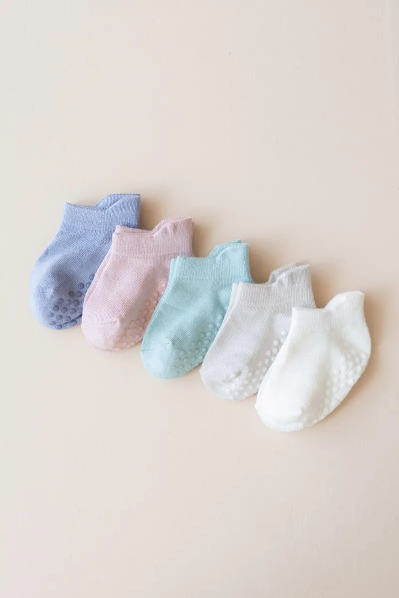 Ankle Socks Combo 5-Pack In Pastel 4