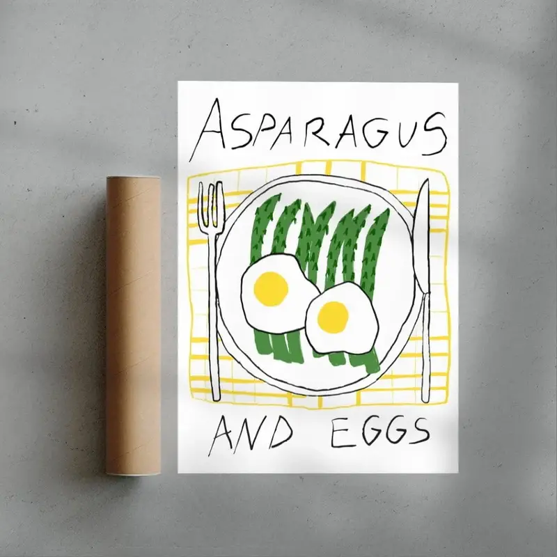 Asparagus & Eggs 2