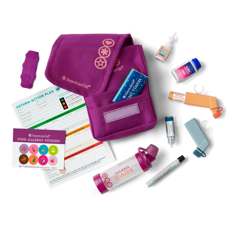 Asthma & Allergy Set For Dolls 1