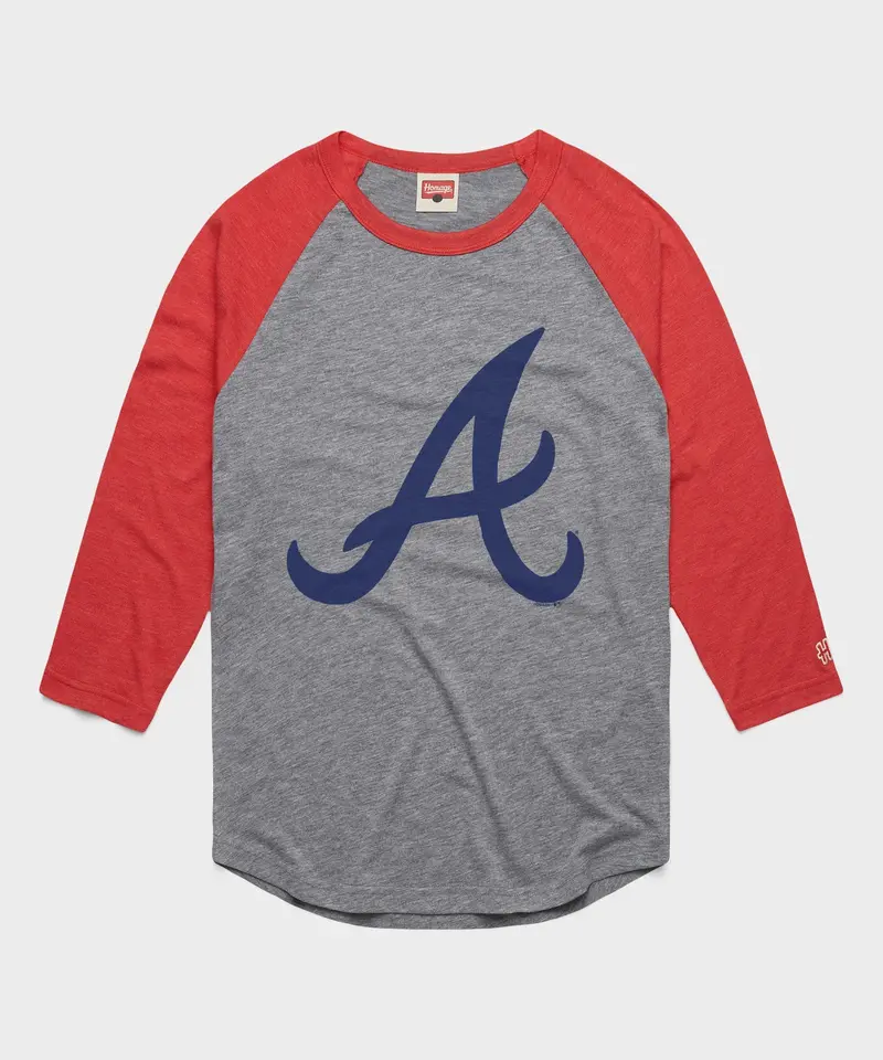Atlanta Braves Cap Logo '81 Raglan 1