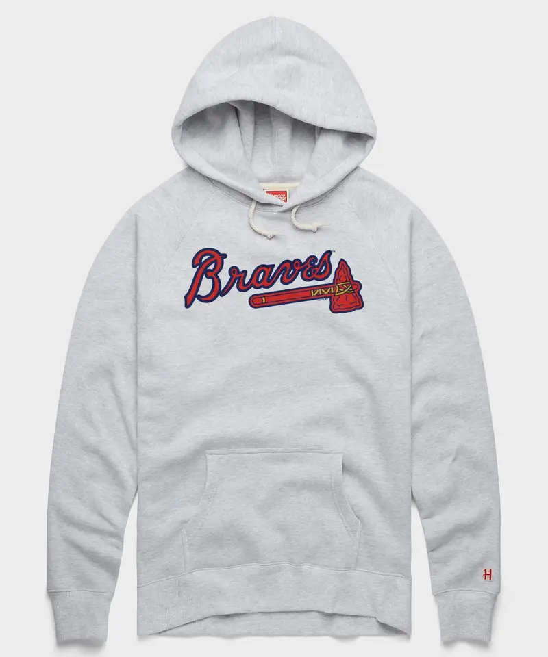 Atlanta Braves Jersey Logo '18 Hoodie 1