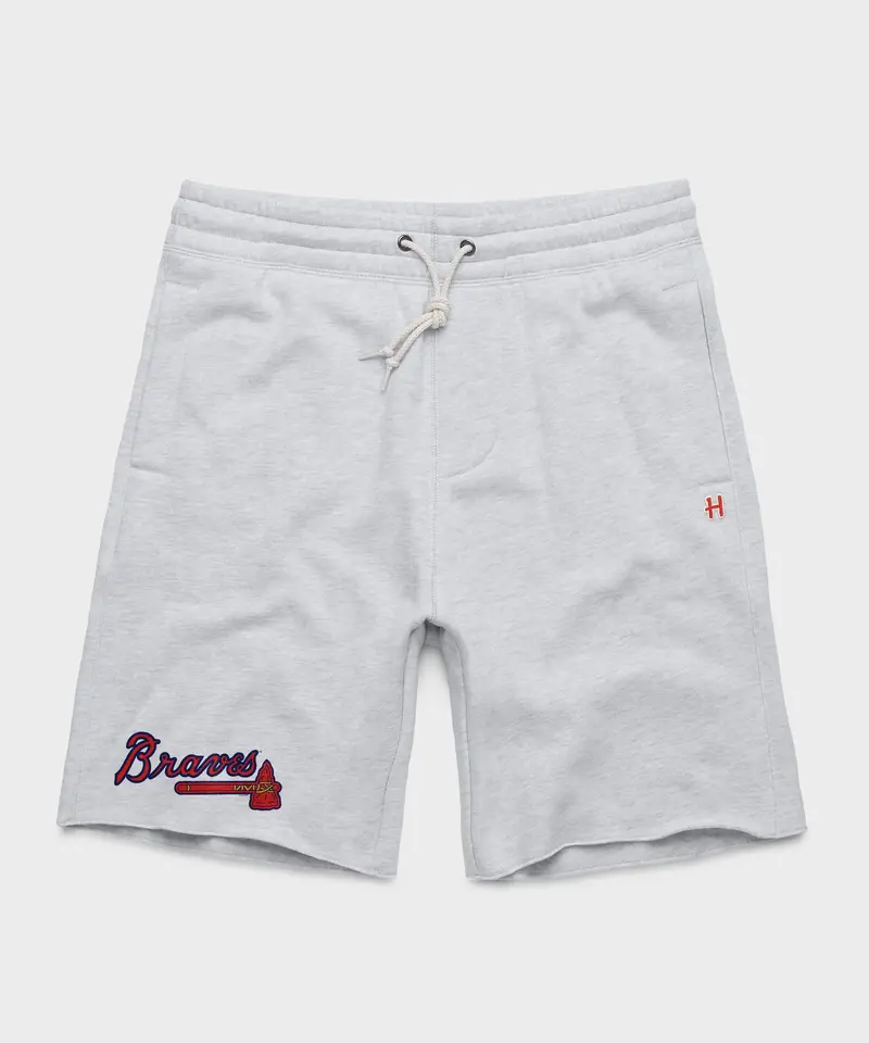 Atlanta Braves Jersey Logo '18 Sweat Shorts 1