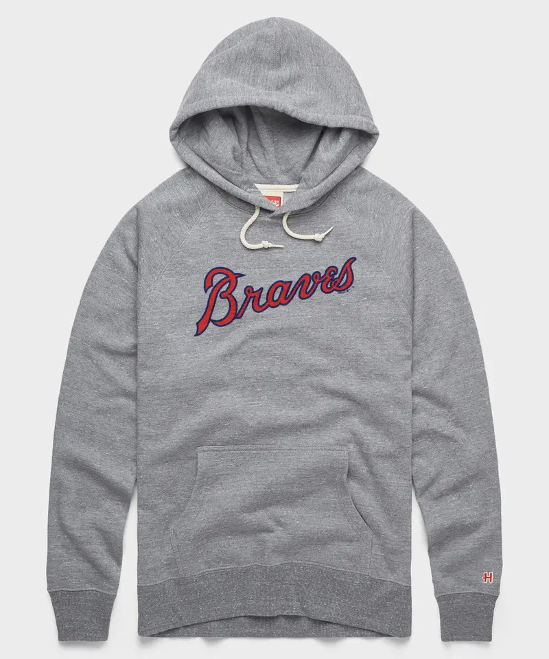 Atlanta Braves Jersey Logo '66 Hoodie 1