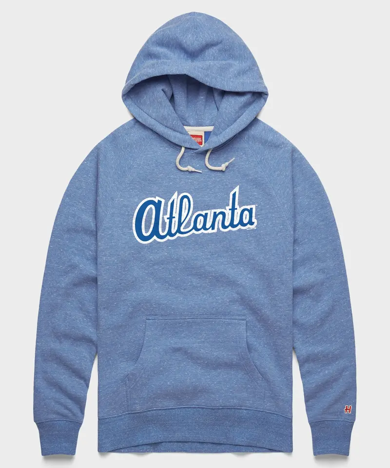 Atlanta Braves Jersey Logo '80 Hoodie 1