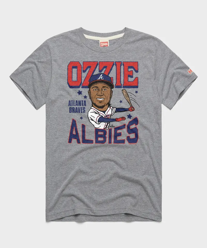 Atlanta Braves Ozzie Albies Swing 1