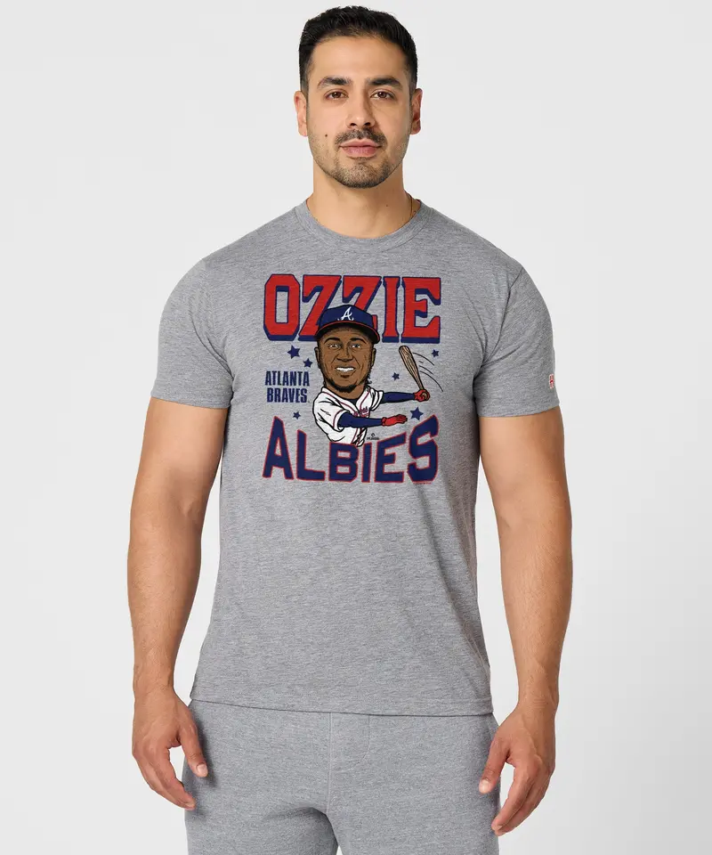 Atlanta Braves Ozzie Albies Swing 3