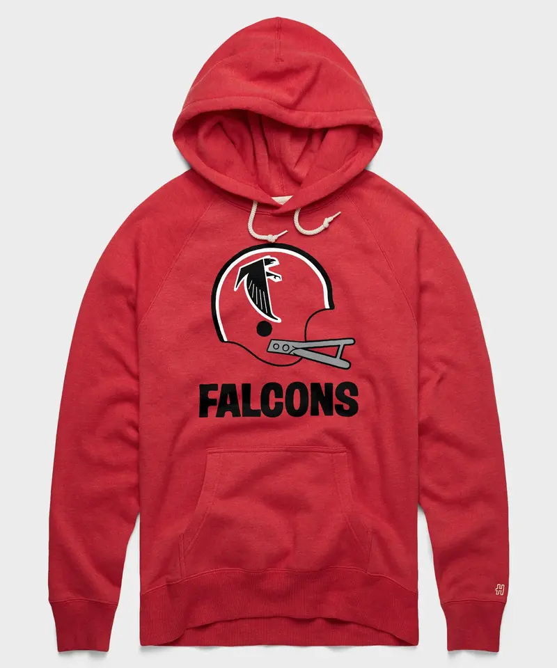 Atlanta Falcons Big Helmet Hoodie 1