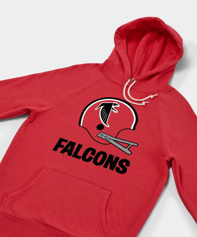 Atlanta Falcons Big Helmet Hoodie 2