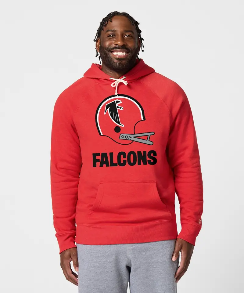 Atlanta Falcons Big Helmet Hoodie 3