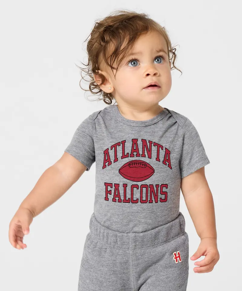 Atlanta Falcons Gridiron Baby One Piece 3