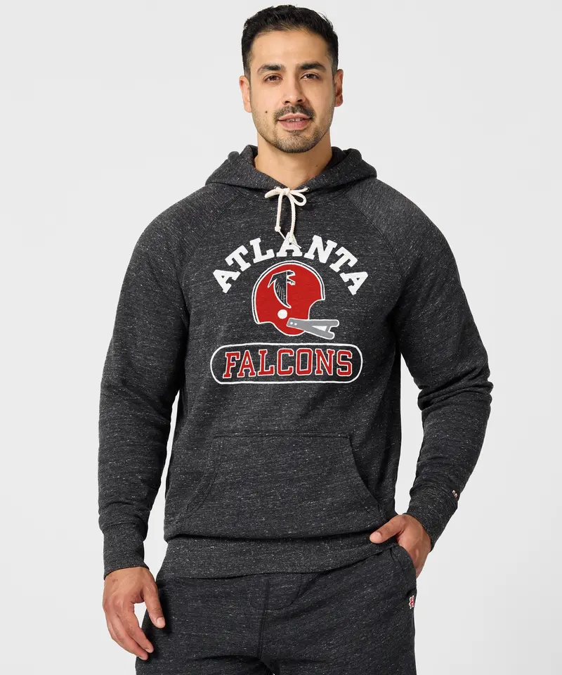 Atlanta Falcons Throwback Helmet Hoodie 3