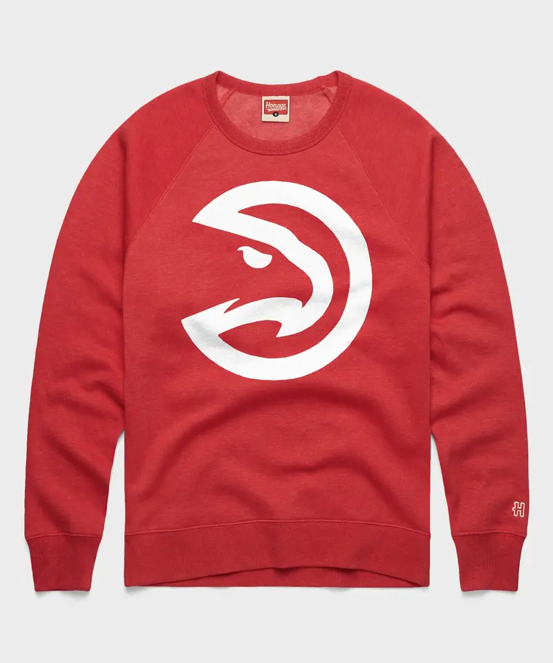Atlanta Hawks Logo Crewneck 1