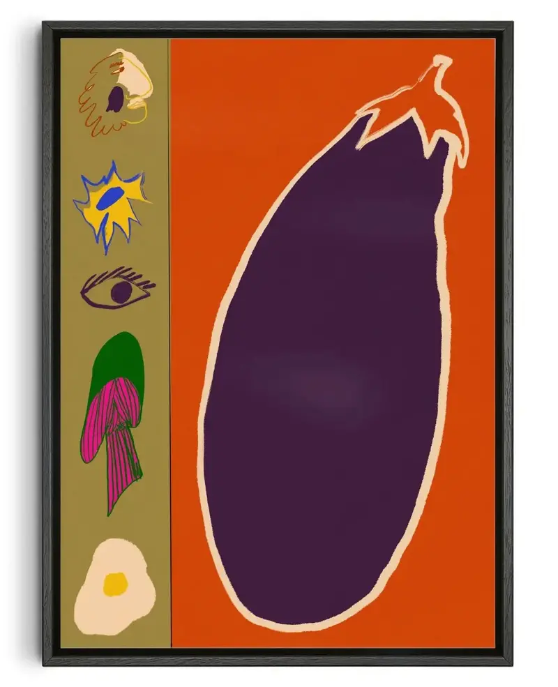 Aubergine Slice 1
